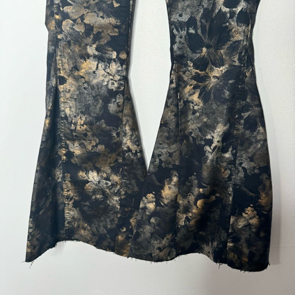 Free People Inferno Flare Bronze Combo Abstract Floral Size 27 - Picture 8 of 11